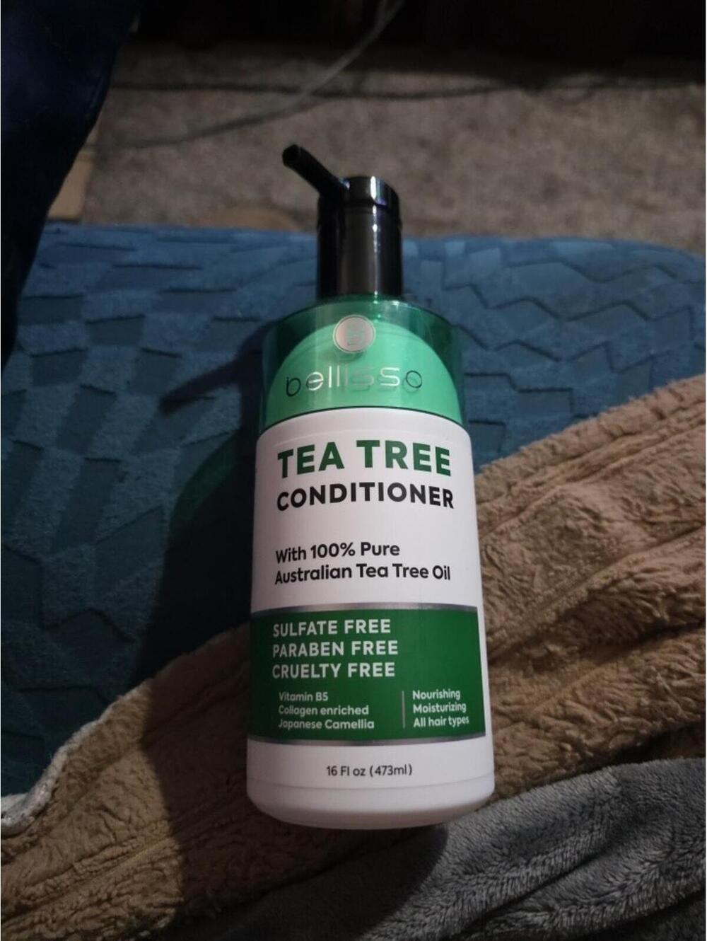 Tea Tree Oil Conditioner, Anti Dandruff, for Itchy Scalps, 16.9 fl oz